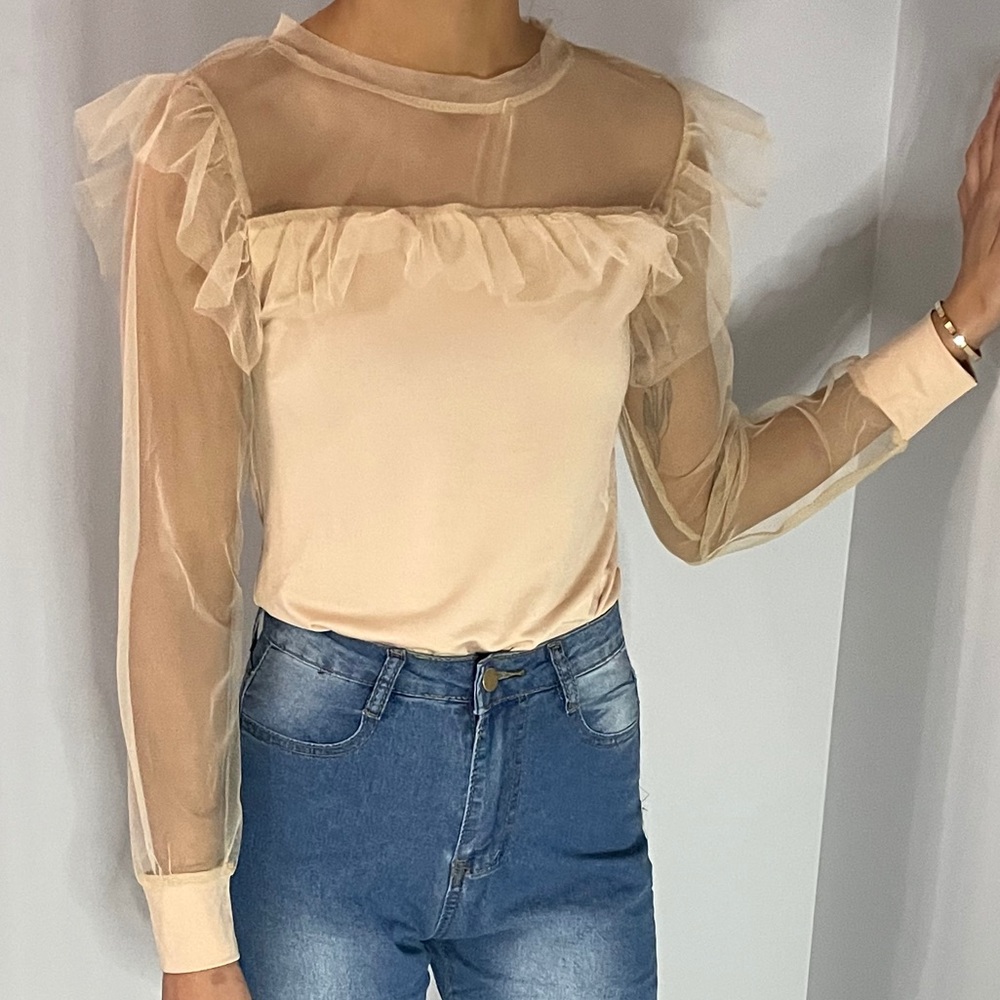 Ruffle Me Up Top
